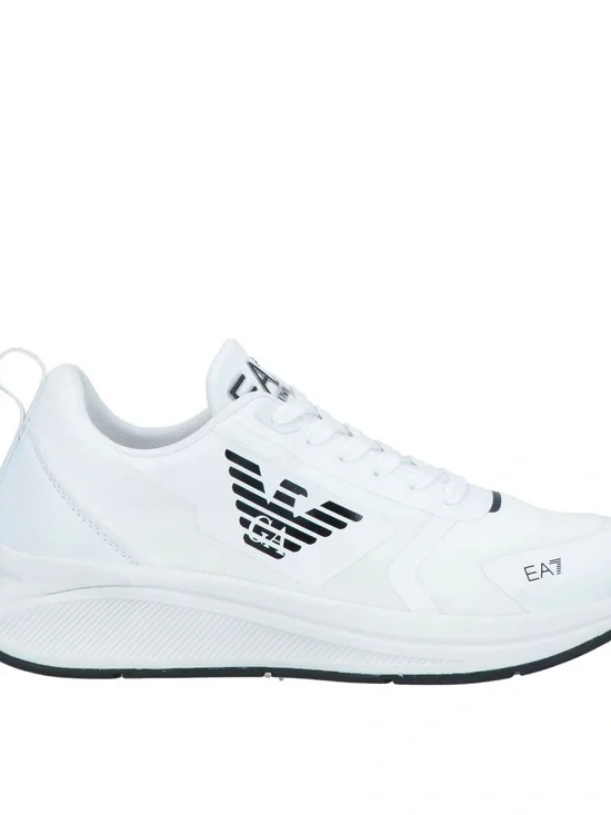 EA7 EMPORIO ARMANI Techno Sneakers Size 8 (Large) in White (BRAND NEW) $300 MSRP - Picture 2 of 6